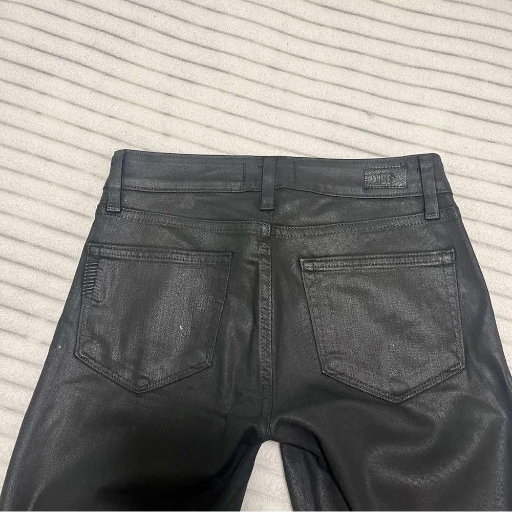 PAIGE Wax Coated Jeans - Picture 8 of 11